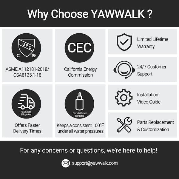 YAWWALK Thermostatic 7-Spray 12 in. and 6 in. Wall Mount Shower System with Hand Shower 2.5 GPM in Chrome(Valve Included) CR1-S003A-12CI-1 - aqqamifxtwz2xufiuh12@2x.jpg