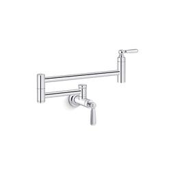 Edalyn™ by Studio McGee Pot Filler Faucet, Wall Mount, 1 Lever Handle, 1-Hole, Polished Chrome - aqzqhfopyhw4mirpwqoq@2x.jpg