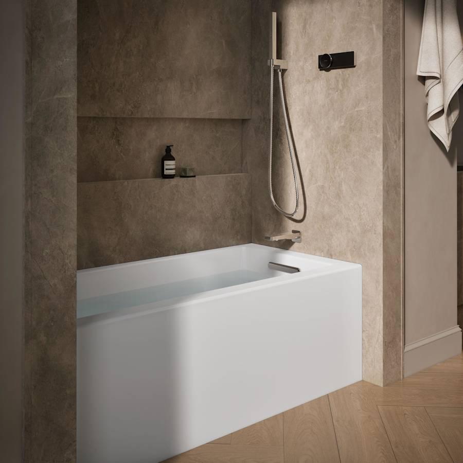 Underscore 60" Soaking Bathtub for Three Wall Alcove Installation with Right Drain and 68 Gallon Water Capacity - ar6m9kglyugeg3w8exke@2x.jpg