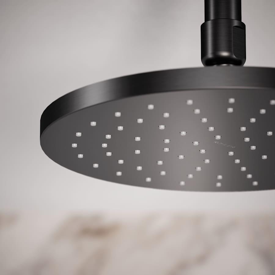 Contemporary Round 8" Single Function 2.5 GPM Rainhead with MasterClean Sprayface and Katalyst Air-Induction Technology - arf7bxemwkezailbpsjl@2x.jpg