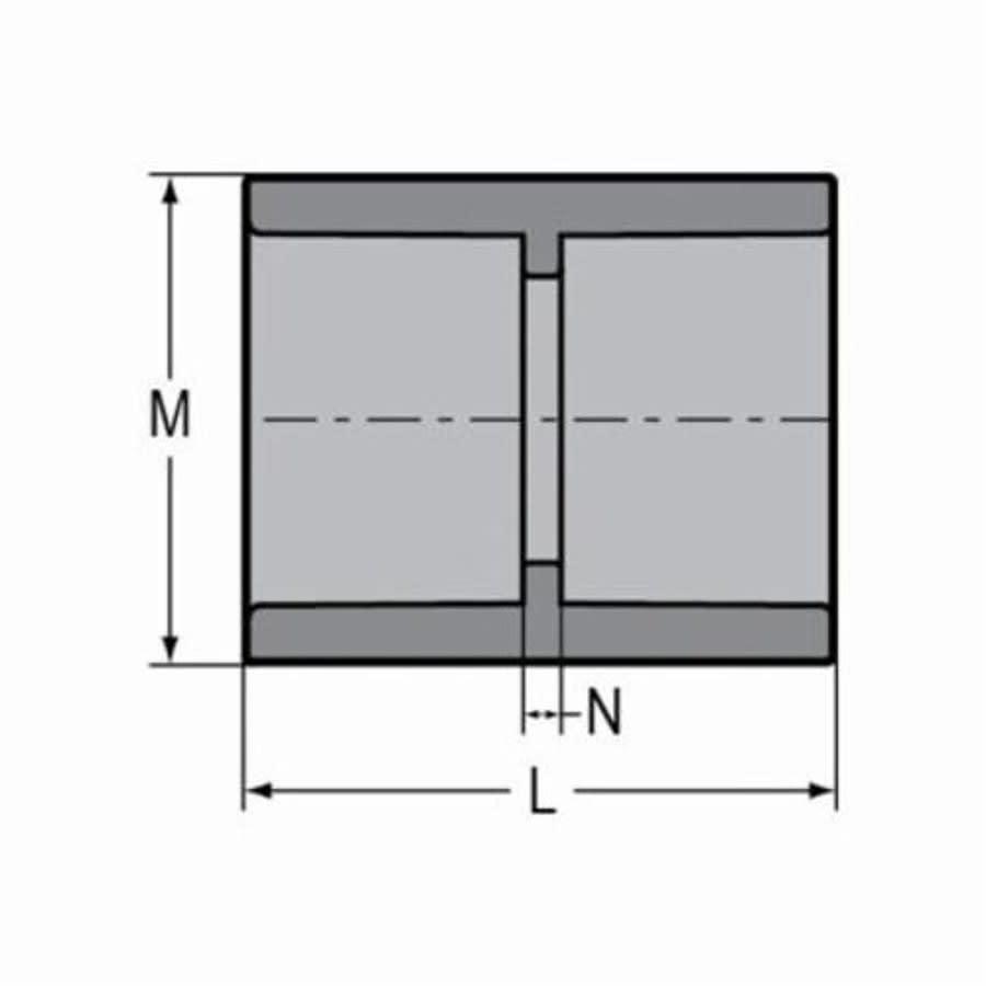 Coupling, 1/2 in, Socket, SCH 80/XH, CPVC - arnwxkxdcxntbag120ct@2x.jpg