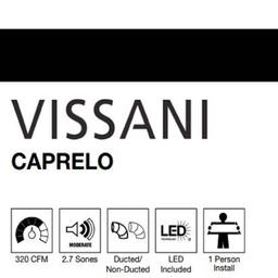 Caprelo 30 in. 320 CFM Convertible Under Cabinet Range Hood in Stainless Steel with LED Lighting and Charcoal Filter - arysawkwcpnduoljvy34@2x.jpg