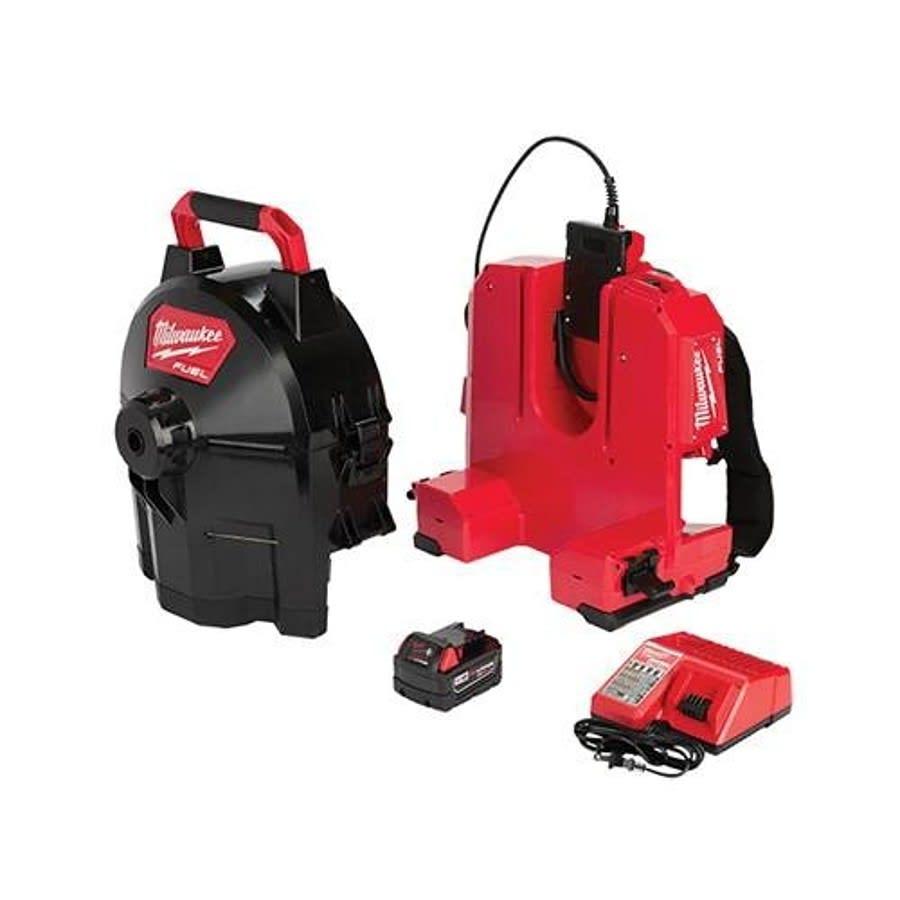 M18 FUEL™ Kit Cordless Drain Gun Kit, 1-1/4 to 4 in, Drain Line, 100 ft Max Run, 18 VDC, HDPE Drum Housing - asbxkjecnkosxjbnubeo@2x.jpg