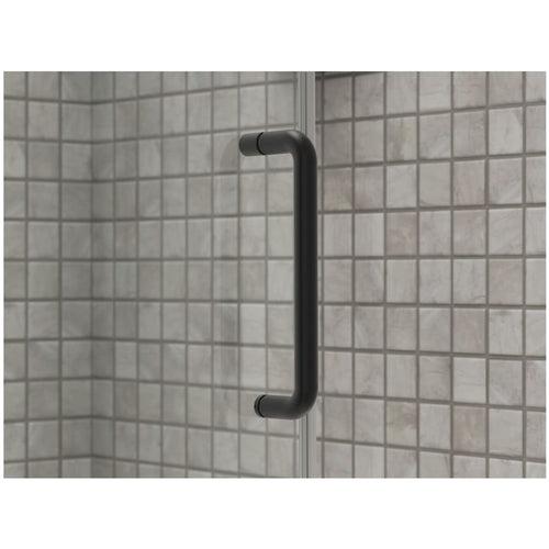 Elate 70-1/2" High x 53-5/8" Wide Sliding Framed Shower Door with Clear Decorative Grid Glass - aslemtstuplzdf6r3tdf_x500.jpg