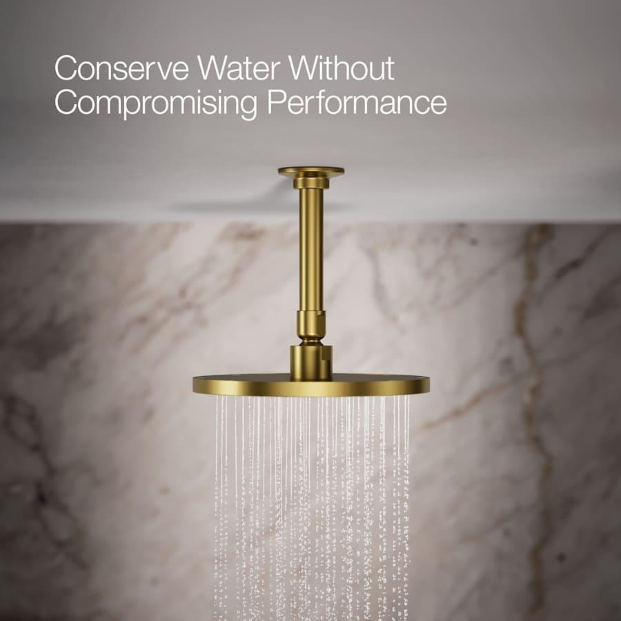 Contemporary Round 8" Single Function 2.5 GPM Rainhead with MasterClean Sprayface and Katalyst Air-Induction Technology - aswc3qrrzbfqpacllsyt@2x.jpg