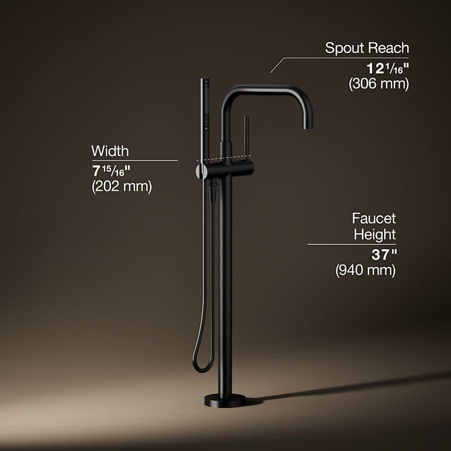 Purist Floor Mounted Tub Filler with Built-In Diverter - Includes Hand Shower - at5ueksrgclba1kcfurm@2x.jpg