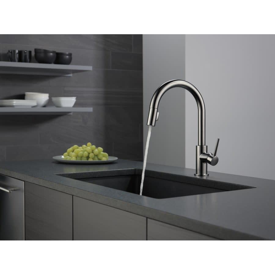 Trinsic 1.8 GPM Single Hole Pull Down Kitchen Faucet with Limited Swivel - auhia3hcetnhyeajarww@2x.jpg