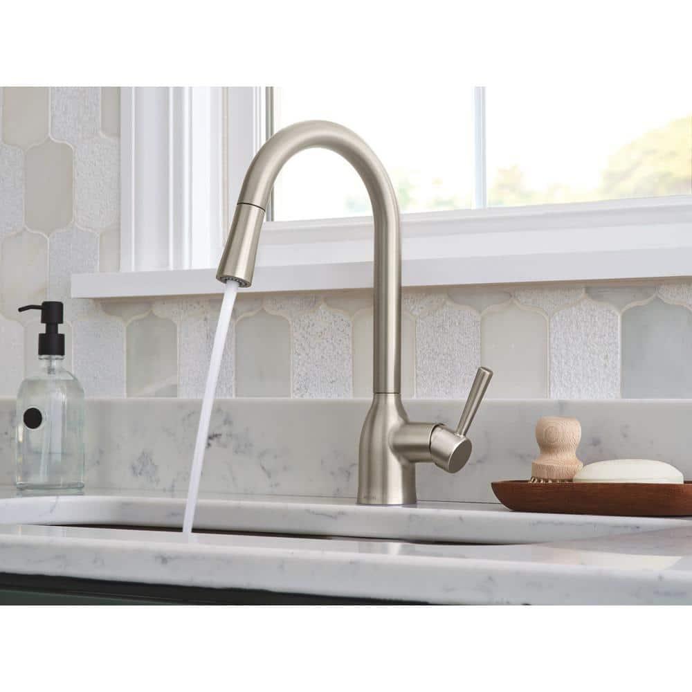 Adler Single-Handle Pull-Down Sprayer Kitchen Faucet with Power Clean and Reflex in Spot Resist Stainless - aupkj1lwjeijkpijix7z@2x.jpg