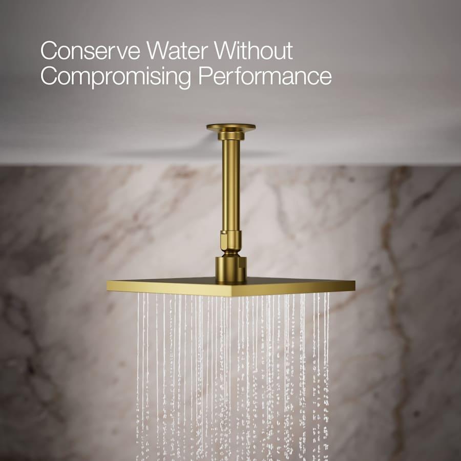 Contemporary Square 8" Single Function 2.5 GPM Rainhead with MasterClean Sprayface and Katalyst Air-Induction Technology - av0dabrpsr9njszxtswa@2x.jpg