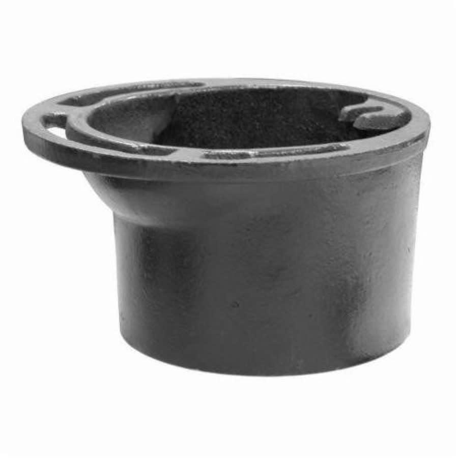 Closet Flange, 4 in, Caulk, 7-1/8 in OD, Cast Iron, Black - avlevbz6fdm6wc75lfsr@2x.jpg
