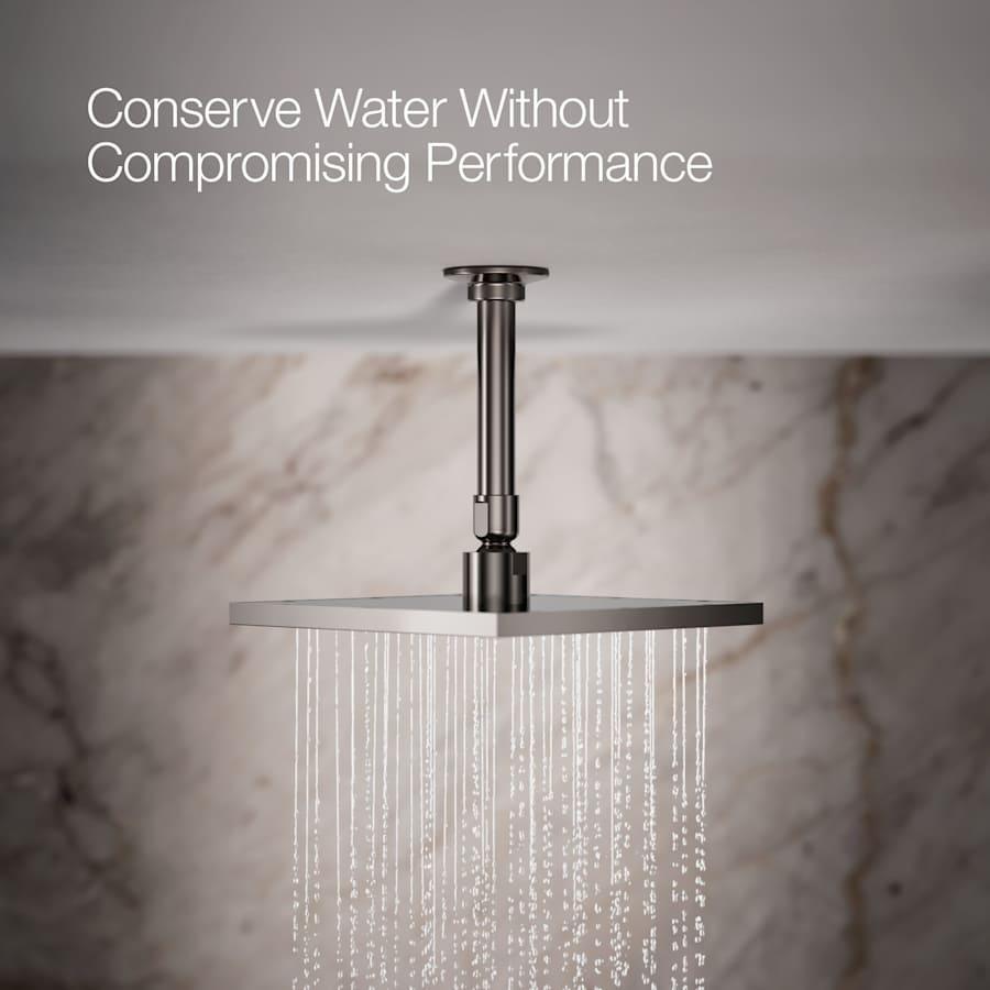 Contemporary Square 8" Single Function 2.5 GPM Rainhead with MasterClean Sprayface and Katalyst Air-Induction Technology - awdfidfbqollgficmdmb@2x.jpg