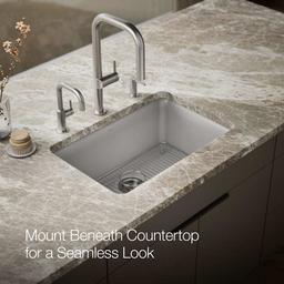 Cairn 27-1/2" Undermount Single Bowl Neoroc Granite Composite Kitchen Sink with Bottom Sink Rack - awoft2donzcbilemlfnz@2x.jpg