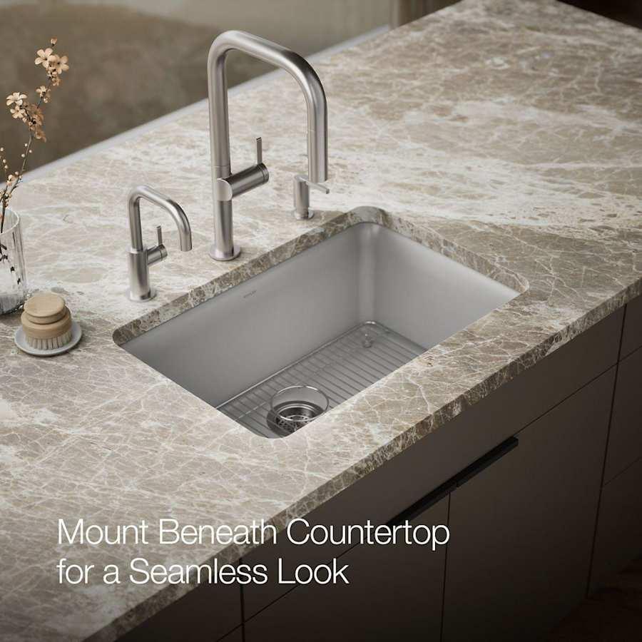 Cairn 27-1/2" Undermount Single Bowl Neoroc Granite Composite Kitchen Sink with Bottom Sink Rack - awoft2donzcbilemlfnz@2x.jpg