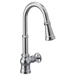 Paterson Smart Faucet 1.5 GPM Single Hole Pull Down Kitchen Faucet with Voice Control - ax5ddclfhaejx4sbuzc1@2x.jpg