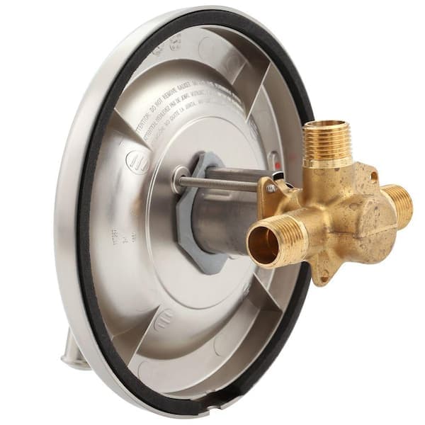 MOEN Banbury 1-Spray Single Handle Shower Faucet 1.75 GPM in Spot Resist Brushed Nickel (Valve Included) 82912srn - axuw1gap1ex0j5rotcx6@2x.jpg