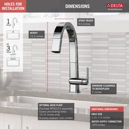 Pivotal 1.8 GPM Single Hole Pull Down Kitchen Faucet with Magnetic Docking Spray Head - Limited Lifetime Warranty - axy4h8bvl4sgnn7i4hya@2x.jpg