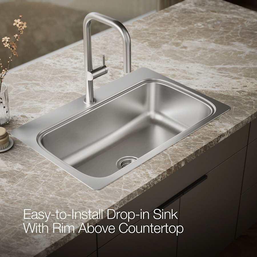 Verse 33" Single Basin Drop In kitchen Sink With Single Faucet Hole - azdzkcuhoaea0h7veszz@2x.jpg