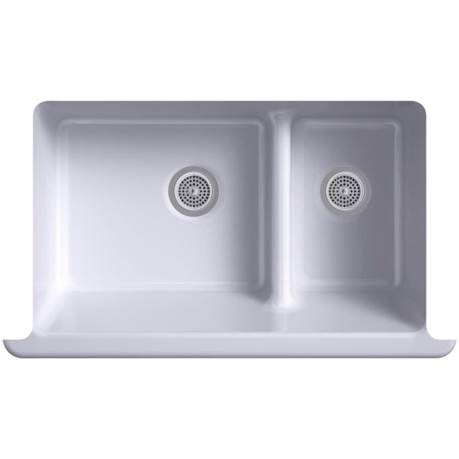 Whitehaven 35-11/16" Self-Trimming Farmhouse Double Basin Apron Front Enameled Cast Iron Kitchen Sink with Smart Divide Basin - b1isd9vouezinic8t1t3@2x.jpg