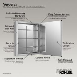 Verdera 30" x 24" Single Door Frameless Medicine Cabinet with Triple Mirror Design and Two-Way Adjustable Hinges - b2cgihnivutudknyycg6@2x.jpg
