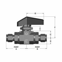 1-Piece Ball Valve, 3/8 in, Comp, Standard Port, Stainless Steel Ball, 316/316L Stainless Steel - b3dedffmg3mv1d3b0ibf@2x.jpg