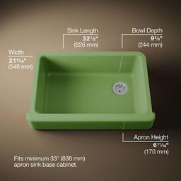 Whitehaven 32-1/2" Self-Trimming Farmhouse Single Basin Enameled Cast Iron Kitchen Sink - b3pwfic58wwmxq8tvprg@2x.jpg