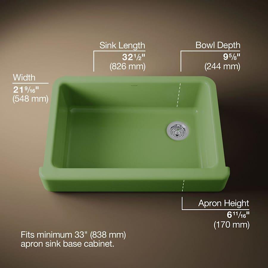 Whitehaven 32-1/2" Self-Trimming Farmhouse Single Basin Enameled Cast Iron Kitchen Sink - b3pwfic58wwmxq8tvprg@2x.jpg