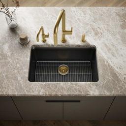 Cairn 27-1/2" Undermount Single Bowl Neoroc Granite Composite Kitchen Sink with Bottom Sink Rack - b3rnzxkejggyecnhlkqu@2x.jpg