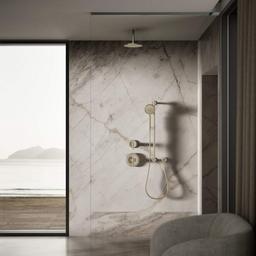 Contemporary Round 8" Single Function 2.5 GPM Rainhead with MasterClean Sprayface and Katalyst Air-Induction Technology - b40ccrhbaxd9hqhdxjs9@2x.jpg