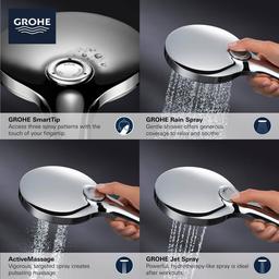 Rainshower 1.75 GPM Multi Function Hand Shower with StarLight, DreamSpray, EcoSpray and Speed Clean - Includes Hose - b84ueyddtt7sftkztpuw_x500.jpg
