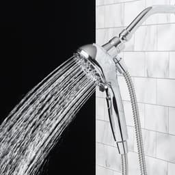 Glacier Bay Push Release 6-Spray Wall Mount Handheld Shower Head 1.8 GPM in Chrome 8571101HC - b9pfsn7hw3wizktda3xi@2x.jpg