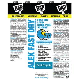DAP Alex Fast Dry 10.1 oz. White Acrylic Latex Plus Silicone Caulk - babalj6glgdz8nfxkcs2@2x.jpg