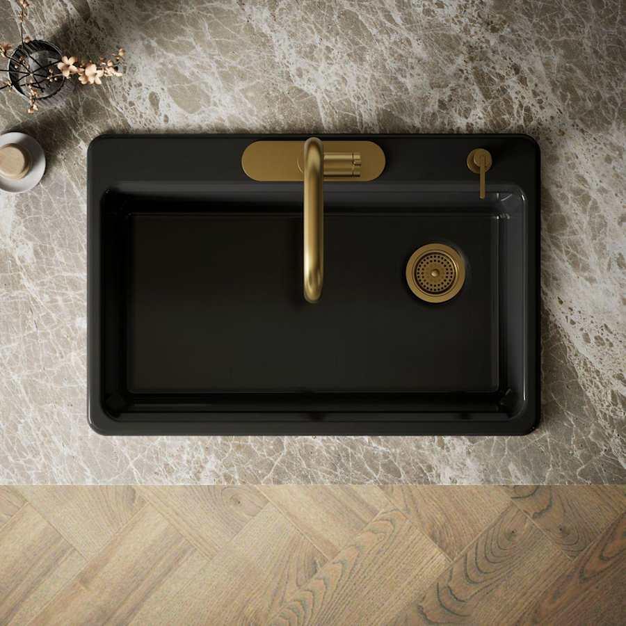 Riverby 33" Single Basin Top-Mount Enameled Cast-Iron Kitchen Sink - baksl9e6znuc25tautvc@2x.jpg