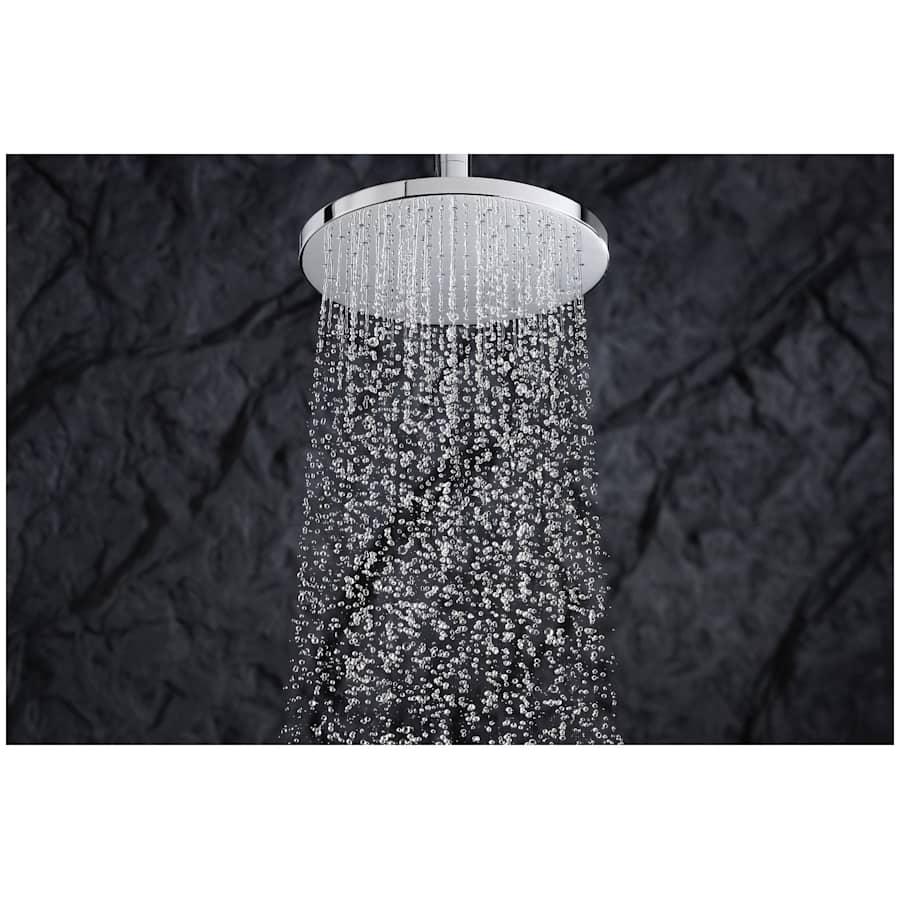 Radiant Contemporary Square 10" Single Function 2.5 GPM Rainhead with MasterClean Sprayface and Katalyst Air-Induction Technology - bayfmjvqexrtfpv1wezs@2x.jpg