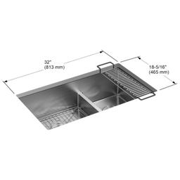 Strive 32" Smart DivideÂ® Under-Mount Large/Medium Double-Bowl Kitchen Sink With Basin Rack - bb4uizwx7ew8occsr3uj@2x.jpg
