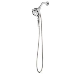 Glacier Bay Push Release 6-Spray Wall Mount Handheld Shower Head 1.8 GPM in Chrome 8571101HC - bbksbfpzrlspfkiuoce2@2x.jpg