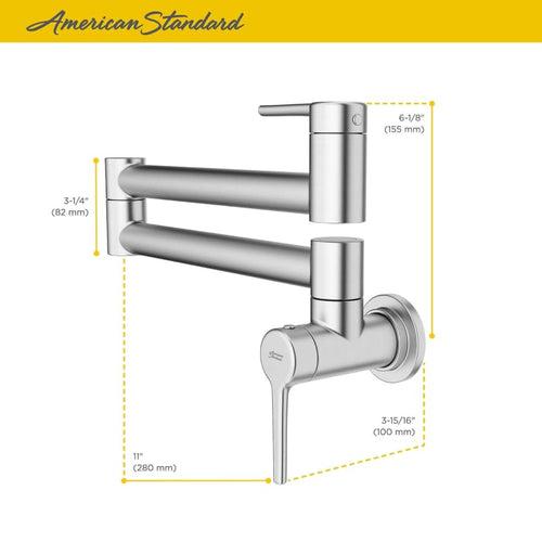 Studio S 4 GPM Wall Mounted Double-Jointed Pot Filler with 22" Spout Reach - bbnrdksiwypzp3fte06v_x500.jpg