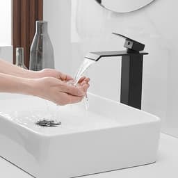 BWE Waterfall Single Hole Single Handle Bathroom Vessel Sink Faucet With Pop-up Drain Assembly in Matte Black A-96004H-Black - bbsud8ohezldamcngnyr@2x.jpg