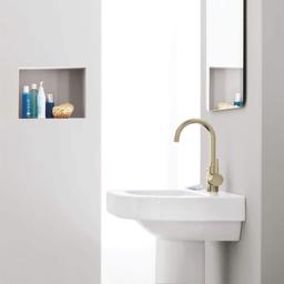 Concetto™ Single Hole Lavatory Faucet, 1 Handle, 1-Hole, 1.2 gpm, Brushed Nickel - bbvykuz7h0mpjbqwqa6z@2x.jpg