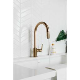 Litze Single Handle Arc Spout SmartTouch Pull Down Kitchen Faucet with Knurled Handle and On/Off Touch Activation - Limited Lifetime Warranty (5 Year on Electronic Parts) - bcemll9hias8petc0ks1@2x.jpg