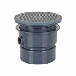 Cleanout With Top, 4 in Outlet, Socket, 6-1/2 in Cover, Round, Ductile Iron - bctykru9zpmmwobnxr6g@2x.jpg