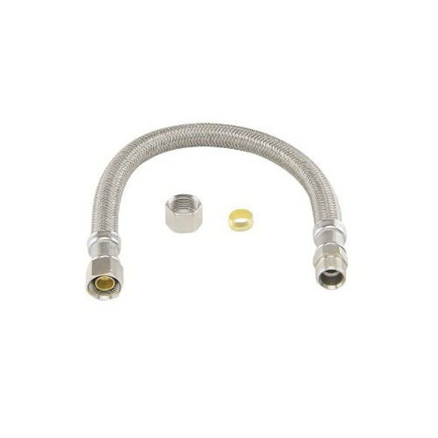 Flexible Water Supply, 3/8 in, Comp x KC Nosepiece, 20 in L, Braided Polymer - bcxewg2jydjnidawqxjj@2x.jpg