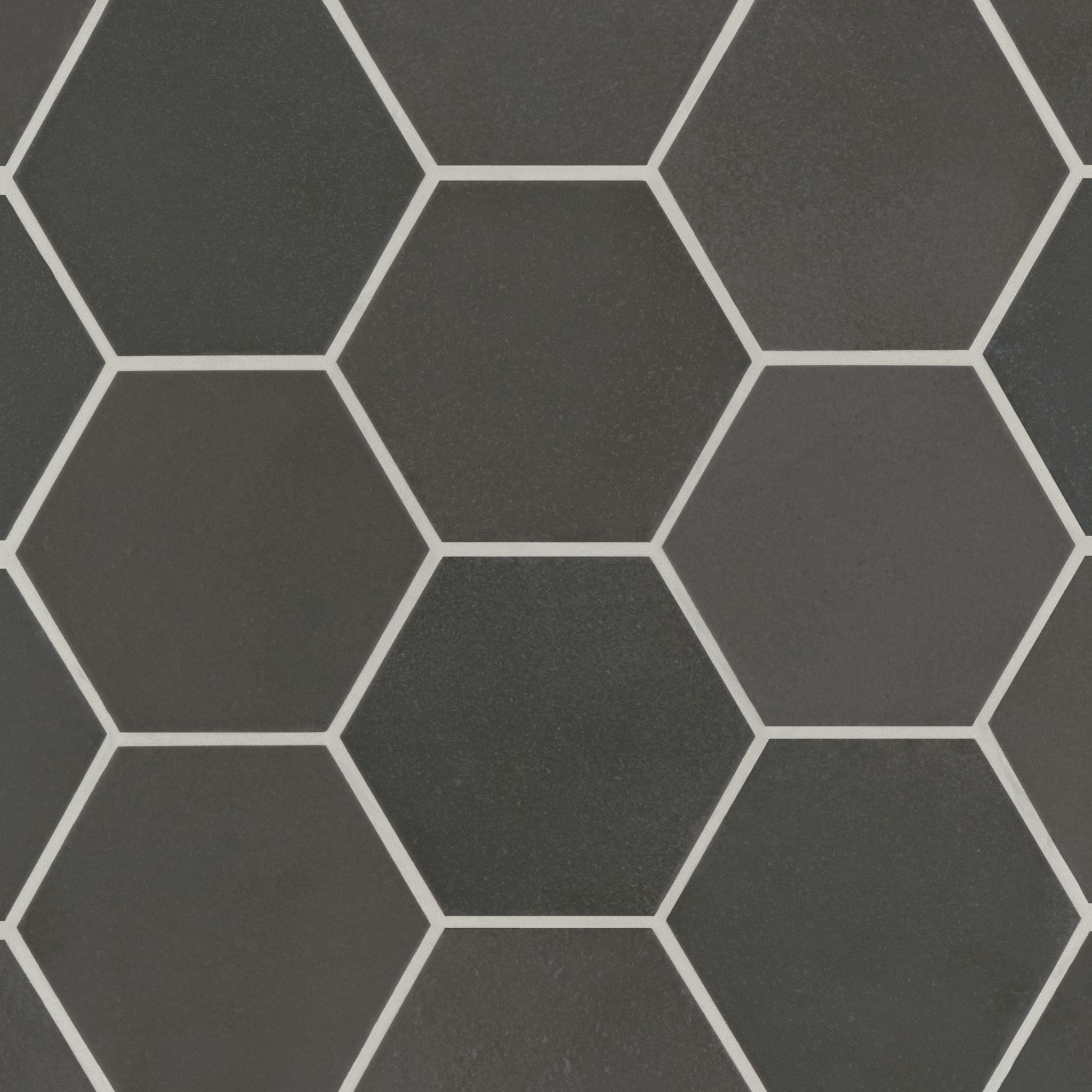 Celine White Matte Porcelain Hexagon Tile 4 inch