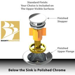 Lavatory Pop Down Drain, Champagne Champagne Bronze PVD Enduro PVD - bdbwqze7btoq6dogvxhl@2x.jpg