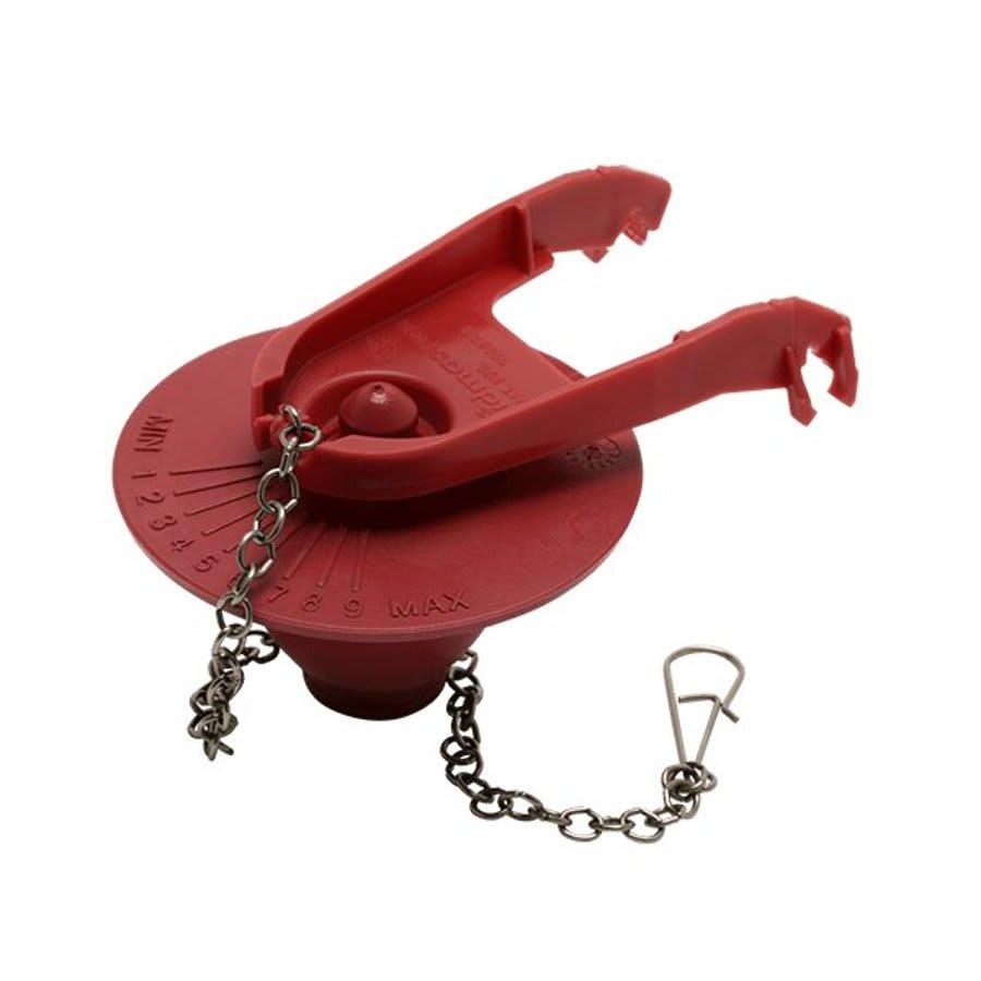 Microban® Universal Adjustable Flapper With Microban®, Rubber, Red - bezswd9fdcw7bmxucm3a@2x.jpg