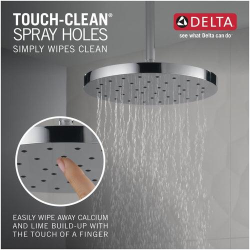Universal Showering 12" Round 2.5 GPM Single Function Rain Shower Head with H2Okinetic Technology - bfaqomnqtyfeqzr6isrl_x500.jpg