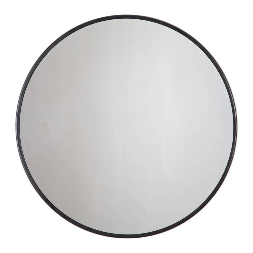 30 in. x 30 in. Modern Round Framed Adelina Black Circular Accent Mirror - bgkcavqz1ehdf8zypgns@2x.jpg