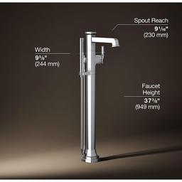 Riff Floor Mounted Tub Filler with Built-In Diverter - Includes Hand Shower - bglbkef3vqbqvoz0p9uf@2x.jpg