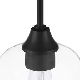 Pavlen 5.5 in. 1-Light Black Mini Pendant with Clear Glass Shade - bhoh1hme0beclhfmm4w1@2x.jpg