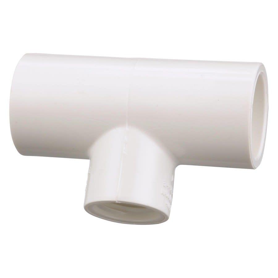 Tee, 1-1/4 x 3/4 in, Socket x FNPT, SCH 40/STD, PVC - bkclq05e05prbfy6m5lt@2x.jpg