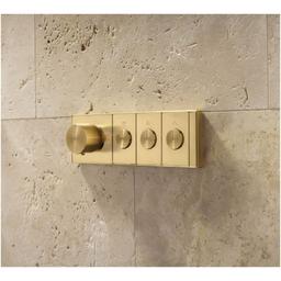 Anthem Three Function Thermostatic Valve Trim Only with Single Knob Handle, Integrated Diverter, and Volume Control - Less Rough In - bklffrbkdbn0n8o4xhhy@2x.jpg